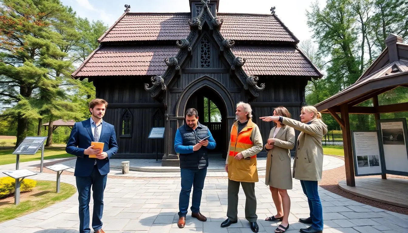 fantoft stave church