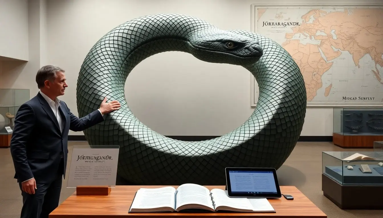 norse mythology jormungandr world serpent